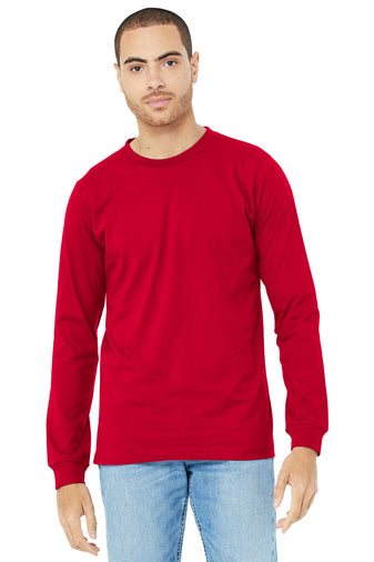 Unisex Long Sleeve T-shirt Red