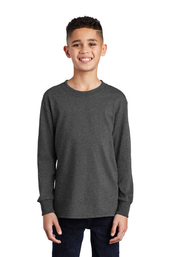 Youth Long Sleeve T-shirt Dark Grey