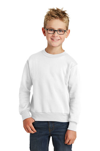 Youth Crewneck Sweatshirt White